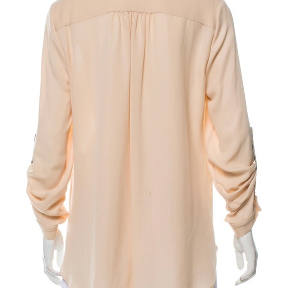 DVF Silk collared top - Picture 3 of 3